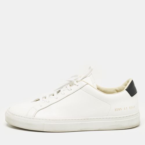 Common Projects White Leather Achilles Lace Up Sneakers Size 41 - Common Projects - Modalova