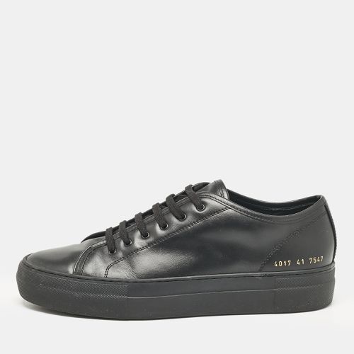 Common Projects Black Leather Achilles Lace Up Sneakers Size 41 - Common Projects - Modalova