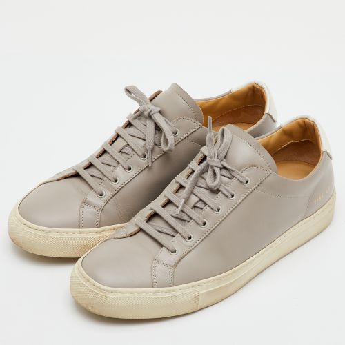 Achilles Size 40 Light Leather Low Top Sneakers - Common Projects - Modalova