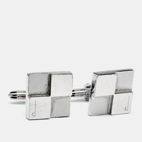 Dunhill Sterling Silver Square Cufflinks - Dunhill - Modalova