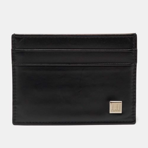 Dunhill Black/Brown Leather Card Holder - Dunhill - Modalova