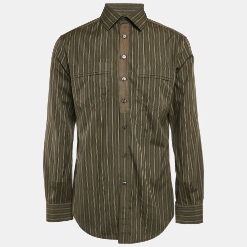 Striped Cotton Slim Shirt XXL - D&G - Modalova