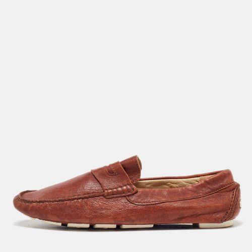 Leather Penny Slip On Loafers Size 42.5 - D&G - Modalova