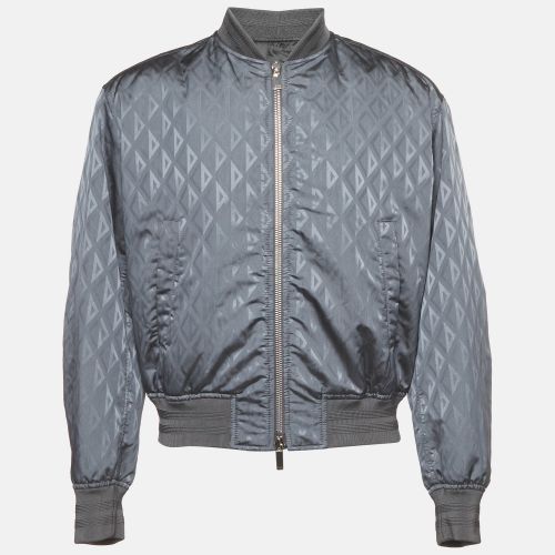 CD Diamond Jacquard Zip Up Bomber Jacket L - Dior Homme - Modalova