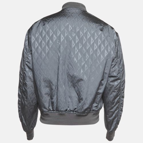 CD Diamond Jacquard Zip Up Bomber Jacket L - Dior Homme - Modalova