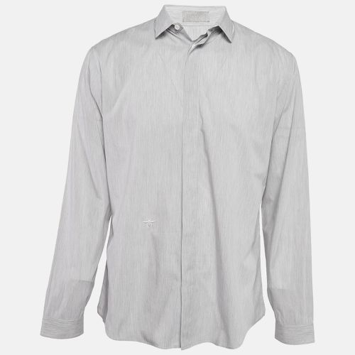 Dior Grey Cotton Long Sleeve Shirt L - Dior Homme - Modalova