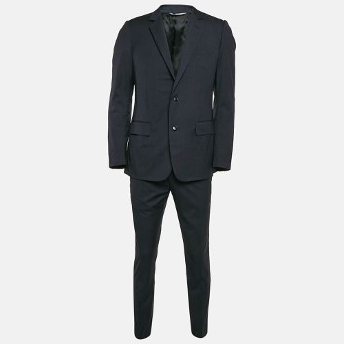 Dior Navy Blue Wool Single Breasted Pants Suit M - Dior Homme - Modalova