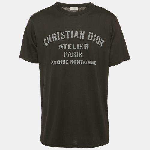トップス DIOR HOMME 04SS NO-SLEEVE X PRINT TEE 04SS エディ期 Bee刺繍 タンクトップ カットソー ノースリーブ