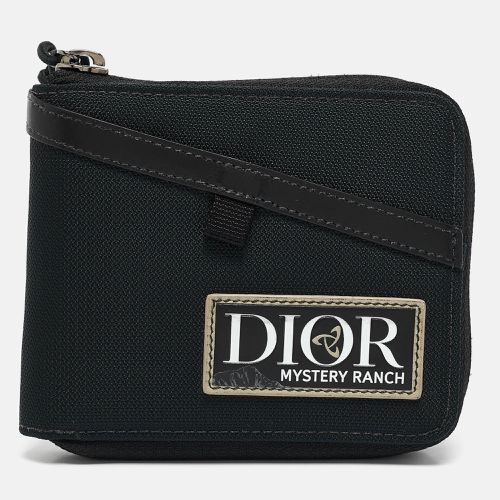 Dior x Mystery Ranch Black Nylon and Leather Zip Compact Wallet - Dior - Modalova