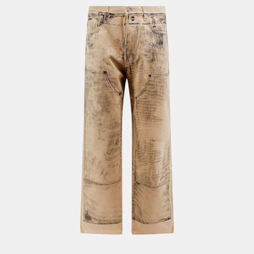 Dior Beige Cotton Heritage Trousers - Dior - Modalova