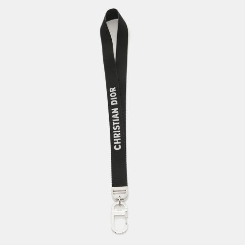 Dior Black Canvas Logo Lanyard - Dior - Modalova