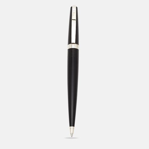 Dior Black Lacquer Silver Tone Ball Point Pen - Dior - Modalova