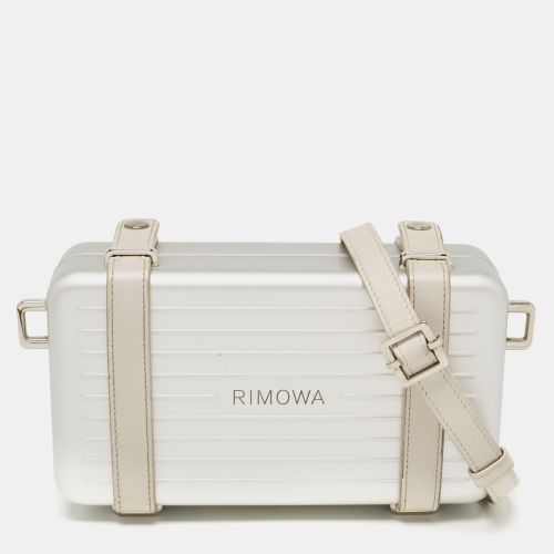 Christian Dior x Rimowa Silver Aluminum and Leather Personal Clutch Bag - Dior - Modalova