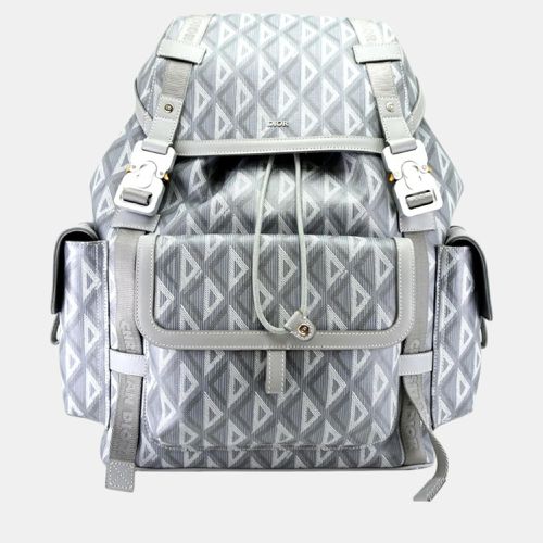 Christian Dior Pvc Grey Hit The Road Backpack - Dior - Modalova