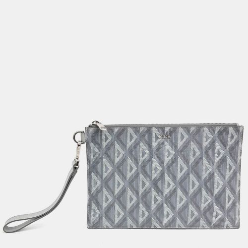 Dior Grey PVC Dior Homme A5 Pouch - Dior - Modalova