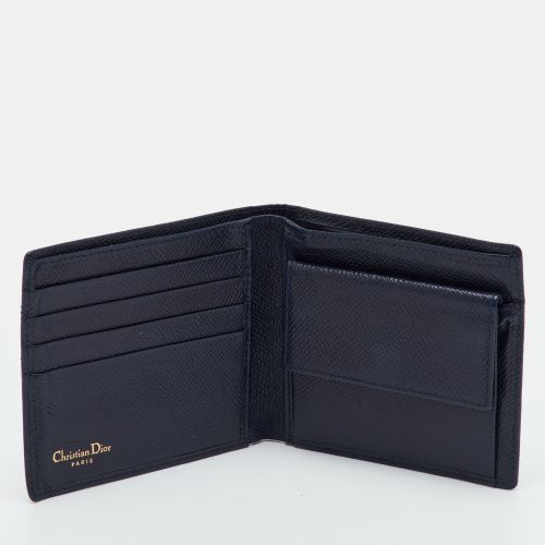 Leather Bifold Wallet - Dior - Modalova