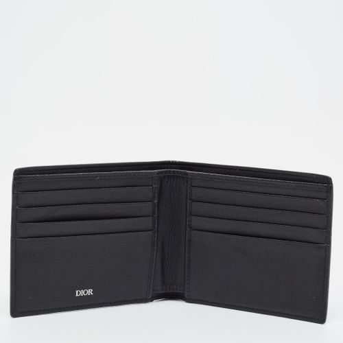 Grain Leather Bifold Wallet - Dior - Modalova