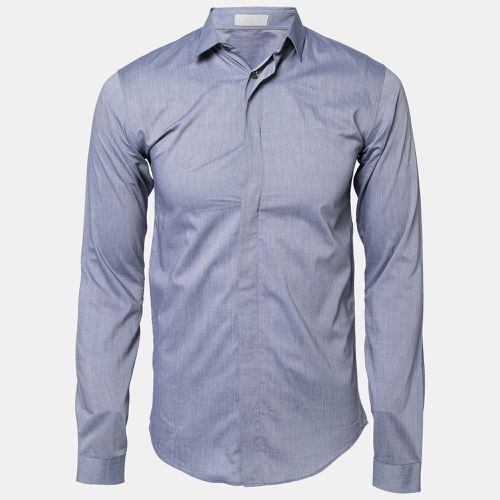 Dior Blue Cotton Button Front Shirt S - Dior - Modalova