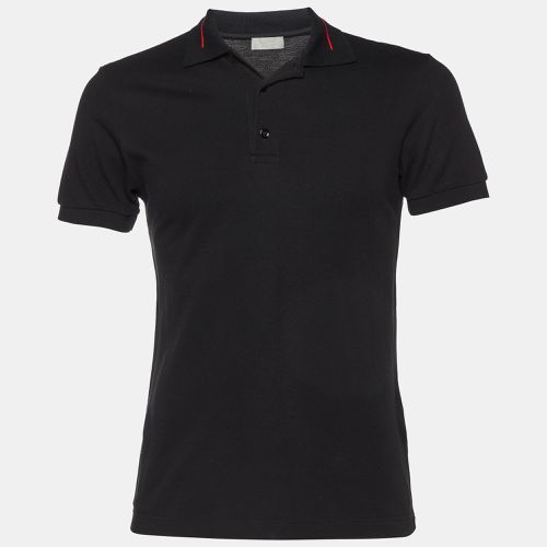 Dior Black Cotton Knit Polo T-shirt XS - Dior - Modalova