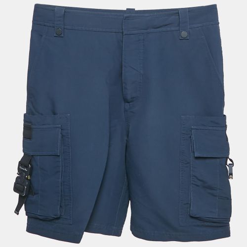 Dior Navy Blue Synthetic Blend Cargo Shorts M - Dior - Modalova