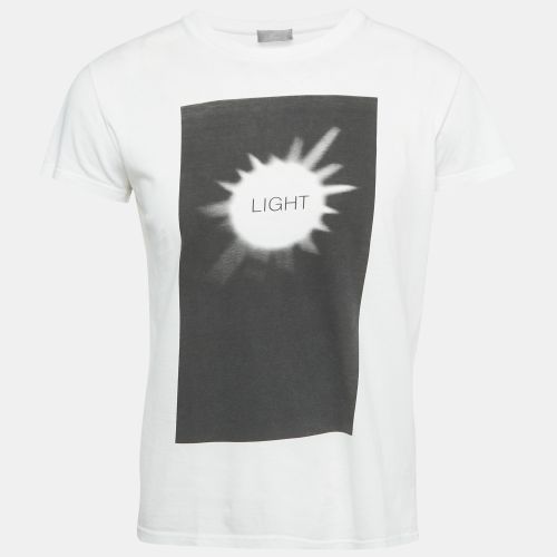 Dior White Printed Cotton T-Shirt XS - Dior - Modalova