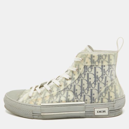 Dior Grey Mesh and Rubber B23 High Top Sneakers Size 45 - Dior - Modalova