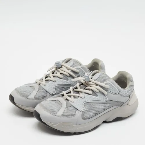 B30 Size 41.5 Leather and Mesh Low Top Sneakers - Dior - Modalova