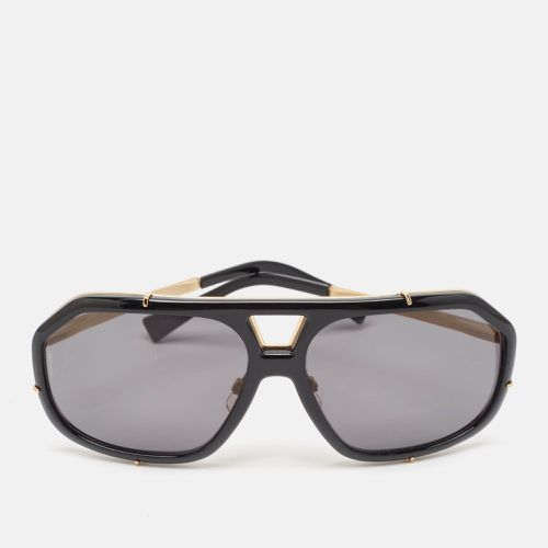 Dolce & Gabbana Black/Gold DG2167 Aviator Polarized Sunglasses - Dolce & Gabbana - Modalova