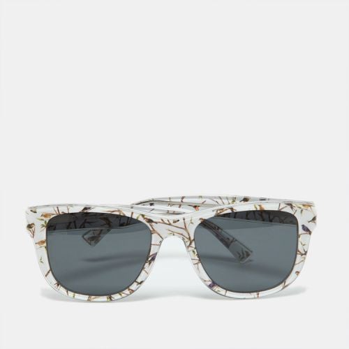 Dolce & Gabbana White Bird Print/Grey DG4284 Wayfarer Sunglasses - Dolce & Gabbana - Modalova