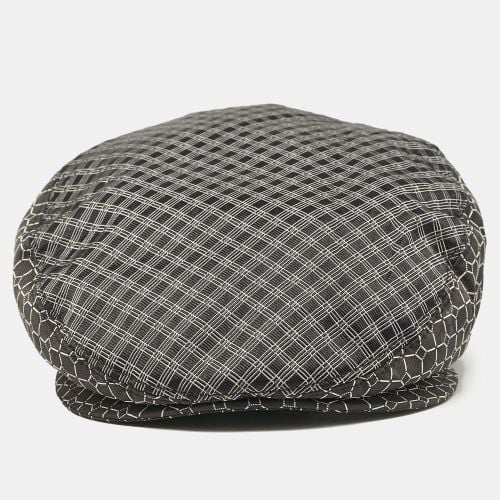 Dolce & Gabbana Black Patterned Silk Flat Cap Size 57 - Dolce & Gabbana - Modalova