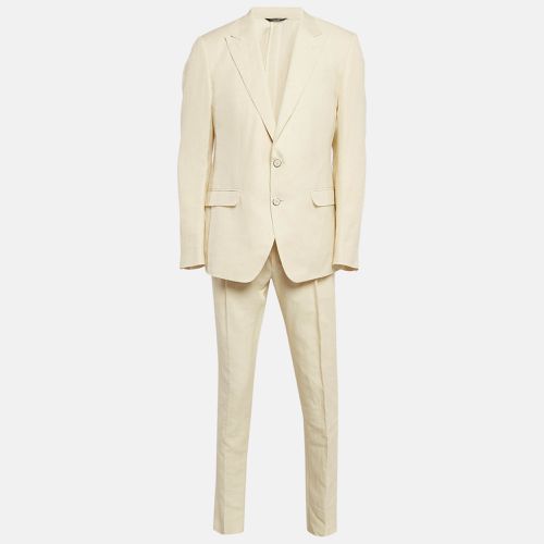 Linen Blend Pant Suit XL - Dolce & Gabbana - Modalova