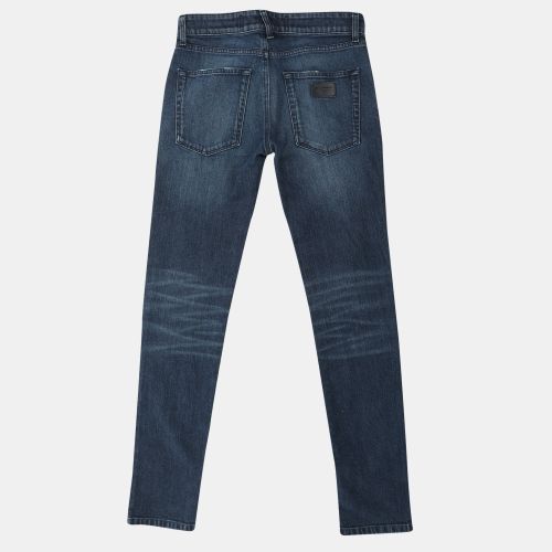 Cotton Plaque Jeans XS - Dolce & Gabbana - Modalova