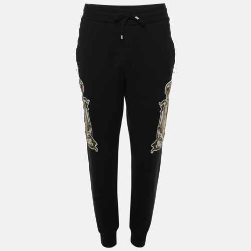 Dolce & Gabbana Black Knit Jogger XL - Dolce & Gabbana - Modalova