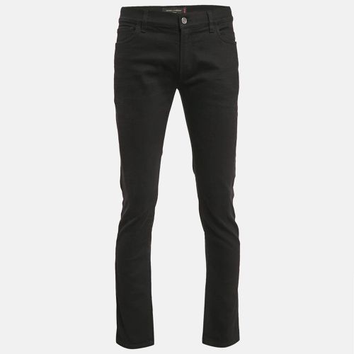 Dolce & Gabbana Black Stretch Denim Jeans L Waist 34" - Dolce & Gabbana - Modalova