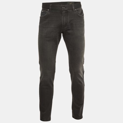 Dolce & Gabbana Dark Grey Denim Slim Jeans L Waist 34" - Dolce & Gabbana - Modalova