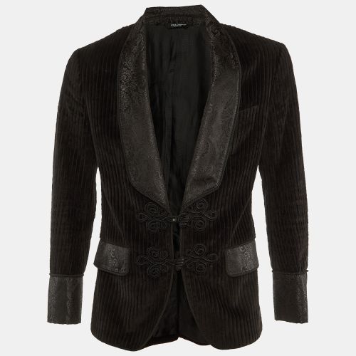 Velour & Brocade Blazer M - Dolce & Gabbana - Modalova