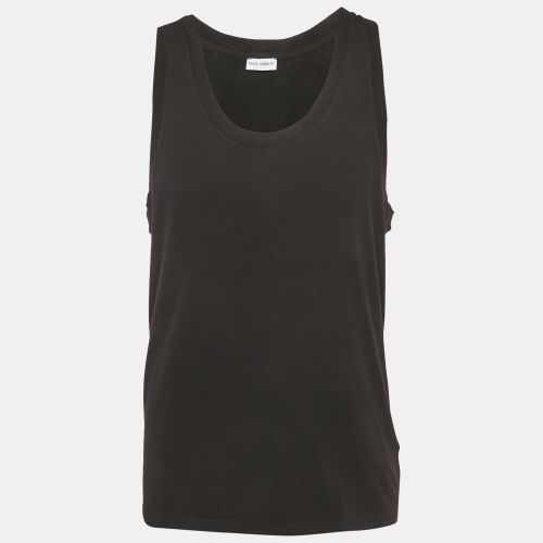 Dolce & Gabbana Underwear Black Jersey Sleeveless T-Shirt L - Dolce & Gabbana - Modalova