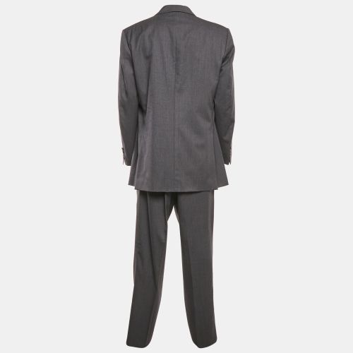 Dark Wool Single Breasted Blazer Suit 4XL - Dolce & Gabbana - Modalova