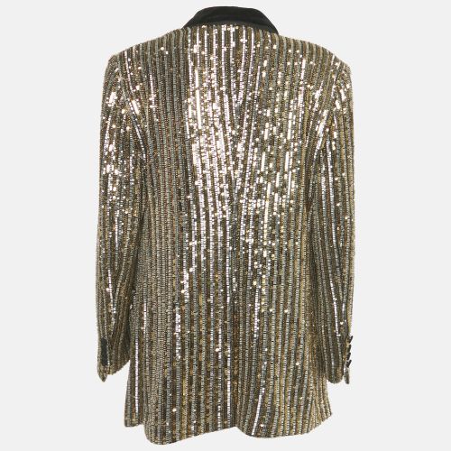 Sequin Embellished Toggle Up Blazer M - Dolce & Gabbana - Modalova