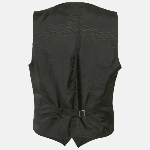Dolce & Gabbana Black Wool Vest XL - Dolce & Gabbana - Modalova