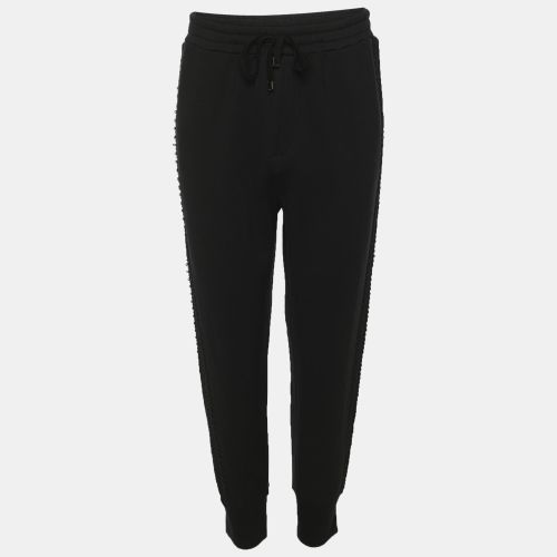 Dolce & Gabbana Black Knit Jogger L - Dolce & Gabbana - Modalova