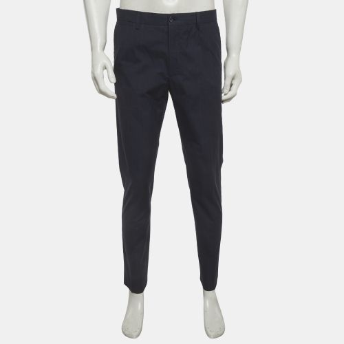 Plaid Cotton Trousers M - Dolce & Gabbana - Modalova