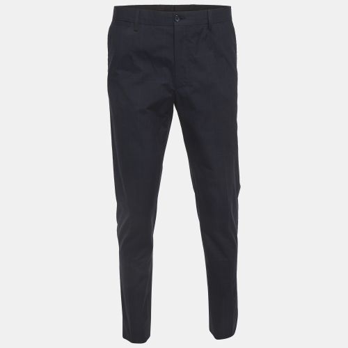 Plaid Cotton Trousers M - Dolce & Gabbana - Modalova