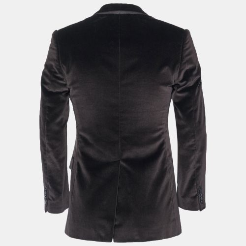 Velvet Regular Fit Blazer S - Dolce & Gabbana - Modalova