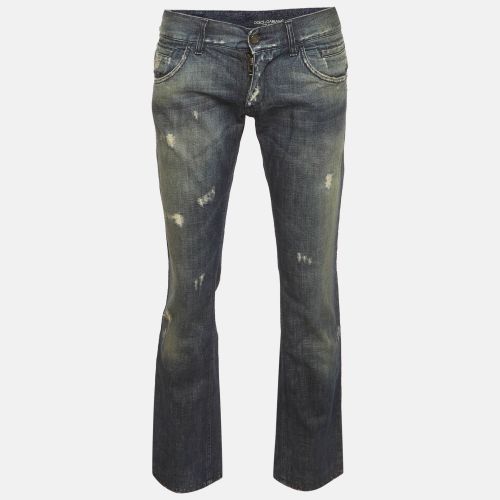 Distressed Denim Jeans S/Waist 32" - Dolce & Gabbana - Modalova