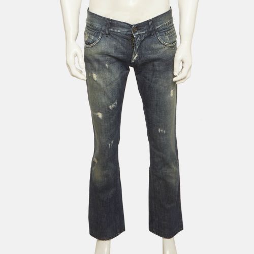Distressed Denim Jeans S/Waist 32" - Dolce & Gabbana - Modalova
