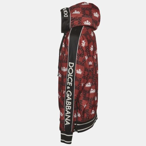 Printed Jersey Hoodie M - Dolce & Gabbana - Modalova