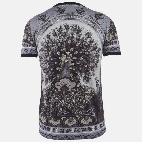 Peacock Print Jersey T-Shirt M - Dolce & Gabbana - Modalova
