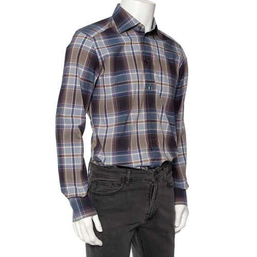 Plaid Checked Cotton Gold Label Shirt M - Dolce & Gabbana - Modalova