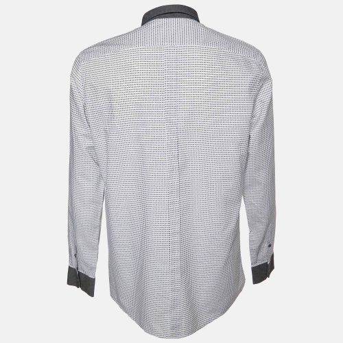Floral Pattern Cotton Button Front Shirt XXL - Dolce & Gabbana - Modalova
